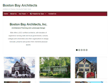 Tablet Screenshot of bostonbayarchitects.com
